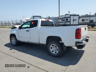 2021 Chevrolet Colorado 2WD Work Truck with VIN 1GCHSBEA6M1180675, listed as a Copart auction lot 59970125 with 58,649 mi miles and Salvage title. Bid and sale history available at DreamBid. Image 2.