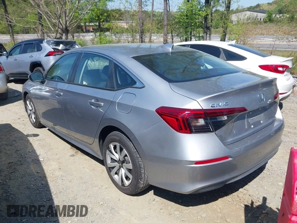 2024 Honda Civic LX z VIN 2HGFE2F25RH568111, wystawiony jako IAAI lot #41982920 z przebiegiem 20 286 mil mil oraz . Historia ofert i sprzedaży dostępna na DreamBid. Obrazek 3.