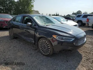 2018 Ford Fusion Hybrid Titanium with VIN 3FA6P0RU0JR182012, listed as a Copart auction lot 65034054 with 0 mi miles and Non Repairable. Bid and sale history available at carsss.com. Image 4.