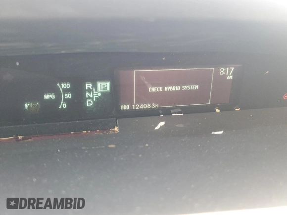 2011 Toyota Prius I z VIN JTDKN3DU6B1456459, wystawiony jako Copart lot #56850975 z przebiegiem 124 083 mil mil oraz Szkoda całkowita • Salvage title. Historia ofert i sprzedaży dostępna na DreamBid. Obrazek 9.