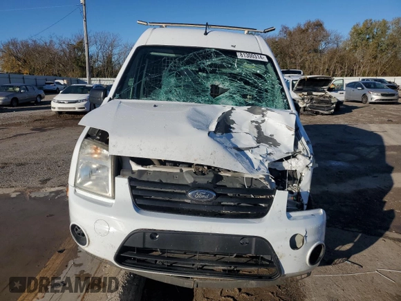 2013 Ford Transit Connect XLT with VIN NM0LS7DN1DT157270, listed as a Copart auction lot 81300314 with Not provided miles and Salvage title. Bid and sale history available at DreamBid. Image 5.