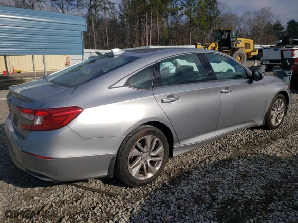 2020 Honda Accord Sedan LX with VIN 1HGCV1F16LA092252, listed as a Copart auction lot 45776785 with 55,635 mi miles and Salvage Title. Bid and sale history available at carsss.com. Image 3.