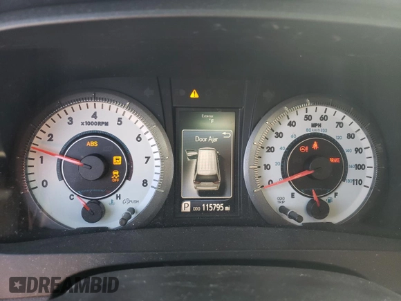 2015 Toyota Sienna SE with VIN 5TDXK3DC1FS683332, listed as a Copart auction lot 48803655 with 115,795 mi miles and Clean title. Bid and sale history available at DreamBid. Image 9.