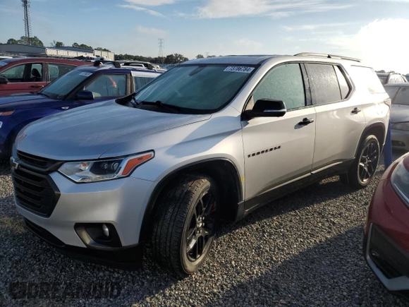 2021 Chevrolet Traverse Premier with VIN 1GNERKKW3MJ155397, listed as a Copart auction lot 73786784 with 64,261 mi miles and Non Repairable. Bid and sale history available at carsss.com. Image 1.