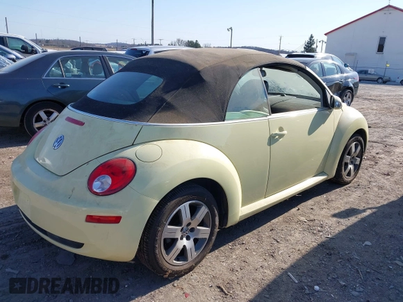 2006 Volkswagen Beetle with VIN 3VWRF31Y66M331955, listed as a IAAI auction lot 41780882 with 105,740 mi miles and . Bid and sale history available at DreamBid. Image 4.