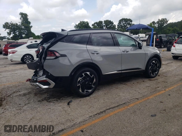 2025 Kia Sportage SX-Prestige с VIN 5XYK53DF4SG272140, выставлен на аукционе Copart как лот 63125225 с пробегом 3 123 миль миль и Списание • Salvage title. История ставок и продаж доступна на DreamBid. Изображение 3.
