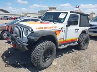 2018 Jeep Wrangler Sport with VIN 1C4GJXAN8JW302519, listed as a IAAI auction lot 42331871 with 51,639 mi miles and . Bid and sale history available at DreamBid. Image 2.