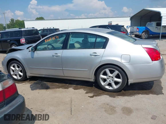 2005 Nissan Maxima SL with VIN 1N4BA41E05C868292, listed as a IAAI auction lot 42603519 with 107,485 mi miles and . Bid and sale history available at DreamBid. Image 14.