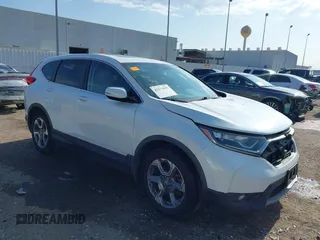 2019 Honda CR-V EX z VIN 7FARW1H57KE039981, wystawiony jako IAAI lot #42173859 z przebiegiem 105 419 mil mil oraz . Historia ofert i sprzedaży dostępna na DreamBid. Obrazek 1.