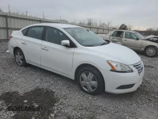 2014 Nissan Sentra SV with VIN 3N1AB7AP6EY255481, listed as a Copart auction lot 89181725 with 206,869 mi miles and Salvage Title. Bid and sale history available at DreamBid. Image 4.