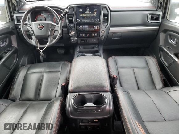 2021 Nissan Titan SL с VIN 1N6AA1ED3MN515955, выставлен на аукционе Copart как лот 55079255 с пробегом 89 098 миль миль и Чистый • Clean title. История ставок и продаж доступна на DreamBid. Изображение 8.