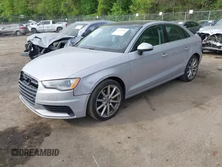 2015 Audi A3 Premium Plus with VIN WAUCCGFF3F1029677, listed as a IAAI auction lot 42114909 with 126,182 mi miles and . Bid and sale history available at DreamBid. Image 2.