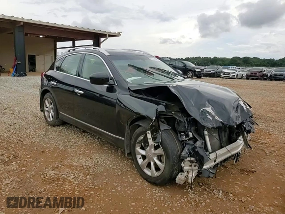 2008 Infiniti EX Journey with VIN JNKAJ09E68M302699, listed as a Copart auction lot 61257985 with 190,512 mi miles and Salvage title. Bid and sale history available at DreamBid. Image 15.