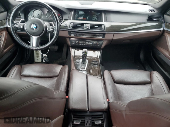 2014 BMW 5 Series 550i xDrive с VIN WBAKP9C55ED692057, выставлен на аукционе Copart как лот 59210515 с пробегом 94 355 миль миль и Списание • Salvage title. История ставок и продаж доступна на DreamBid. Изображение 8.