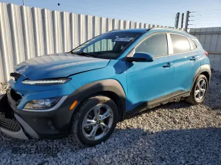 2022 Hyundai Kona SEL with VIN KM8K6CAB2NU901746, listed as a Copart auction lot 48111325 with 35,367 mi miles and Salvage Title. Bid and sale history available at DreamBid. Image 1.