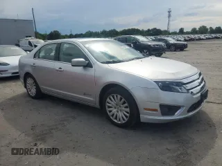 2011 Ford Fusion Hybrid with VIN 3FADP0L37BR301652, listed as a Copart auction lot 55696495 with 152,677 mi miles and Salvage title. Bid and sale history available at DreamBid. Image 4.