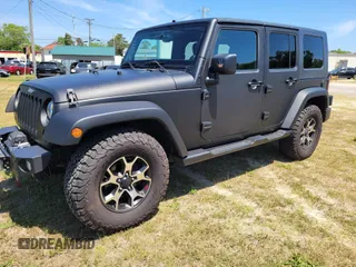 2014 Jeep Wrangler Unlimited Sport with VIN 1C4HJWDG4EL159619, listed as a IAAI auction lot 42176313 with 79,715 mi miles and . Bid and sale history available at DreamBid. Image 2.
