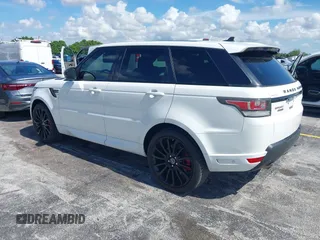 2016 Land Rover Range Rover Sport Autobiography z VIN SALWV2EF1GA109794, wystawiony jako IAAI lot #42710662 z przebiegiem 74 342 mil mil oraz . Historia ofert i sprzedaży dostępna na DreamBid. Obrazek 3.