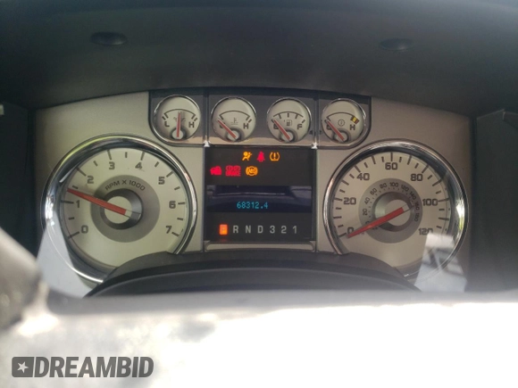 2009 Ford F-150 XLT with VIN 1FTRX12V69FB00678, listed as a Copart auction lot 49859845 with 68,312 mi miles and Salvage title. Bid and sale history available at DreamBid. Image 9.