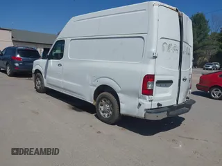 2012 Nissan NV S with VIN 1N6AF0LX6CN101706, listed as a IAAI auction lot 42170199 with 202,482 mi miles. Bid and sale history available at carsss.com. Image 3.
