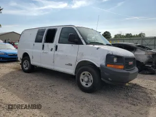 2006 GMC Savana z VIN 1GTHG352X61175949, wystawiony jako Copart lot #70037674 z przebiegiem 386 957 mil mil oraz Szkody całkowita. Historia ofert i sprzedaży dostępna na DreamBid. Obrazek 4.