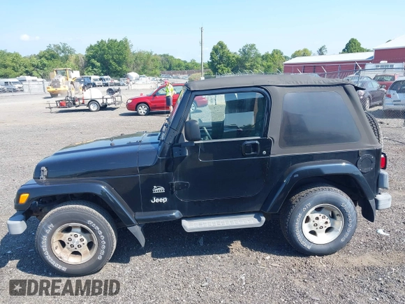 2003 Jeep Wrangler Sahara with VIN 1J4FA59S23P328003, listed as a IAAI auction lot 42833276 with 271,741 mi miles and . Bid and sale history available at DreamBid. Image 14.