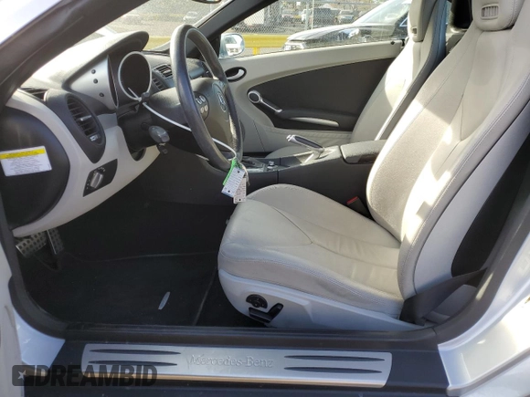 2008 Mercedes-Benz SLK-Class 3.0L with VIN WDBWK54F08F187697, listed as a Copart auction lot 47500965 with 111,885 mi miles and Salvage Title. Bid and sale history available at carsss.com. Image 7.