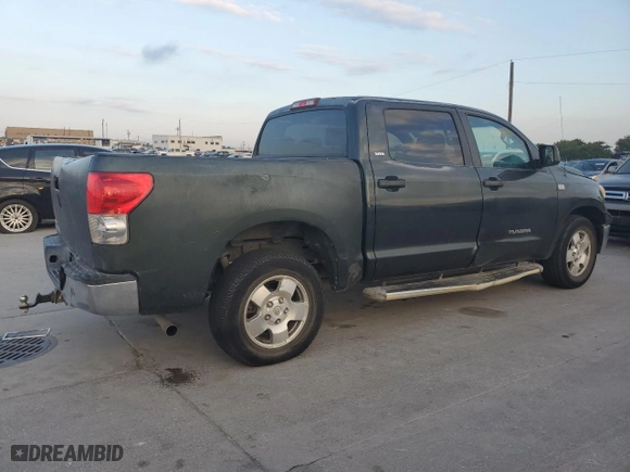 2007 Toyota Tundra SR5 with VIN 5TBET54177S455540, listed as a Copart auction lot 71871704 with 247,986 mi miles and Salvage Title. Bid and sale history available at carsss.com. Image 3.
