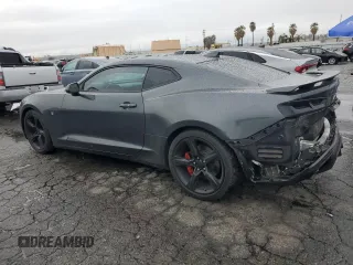 2016 Chevrolet Camaro 2SS with VIN 1G1FH1R78G0127381, listed as a Copart auction lot 48435255 with 66,828 mi miles and Salvage title. Bid and sale history available at DreamBid. Image 2.