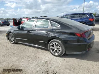 2021 Hyundai Sonata SEL with VIN KMHL64JA6MA144982, listed as a Copart auction lot 44733025 with 44,587 mi miles and Non Repairable. Bid and sale history available at carsss.com. Image 2.