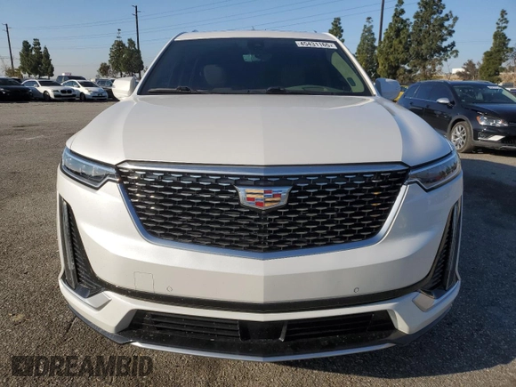 2022 Cadillac XT6 Premium Luxury with VIN 1GYKPFRS5NZ125360, listed as a Copart auction lot 45431165 with 47,511 mi miles and Salvage Title. Bid and sale history available at carsss.com. Image 5.