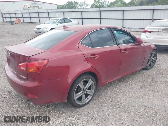 2007 Lexus IS 350 z VIN JTHBE262372008380, wystawiony jako IAAI lot #41916095 z przebiegiem Nie podano mil oraz . Historia ofert i sprzedaży dostępna na DreamBid. Obrazek 4.