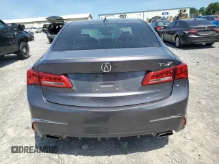 2020 Acura TLX w/Technology Pkg with VIN 19UUB2F49LA005036, listed as a Copart auction lot 56857254 with 24,332 mi miles and Salvage Title. Bid and sale history available at carsss.com. Image 6.