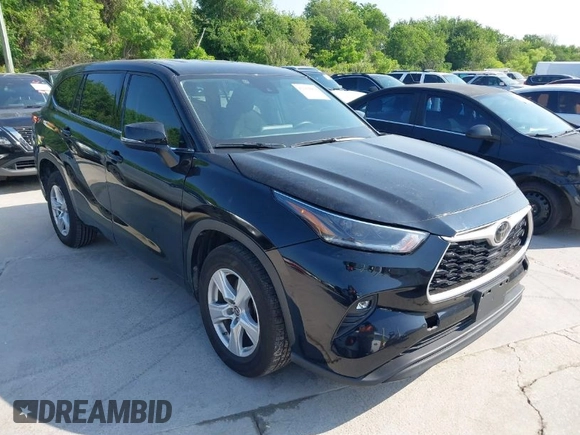 2021 Toyota Highlander L with VIN 5TDZZRAH5MS525595, listed as a IAAI auction lot 42050564 with 32,542 mi miles and . Bid and sale history available at DreamBid. Image 1.
