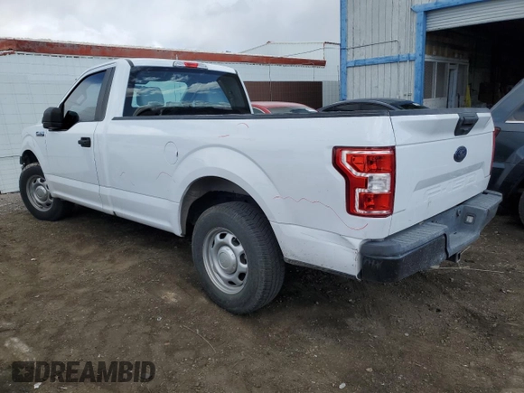 2018 Ford F-150 XL with VIN 1FTMF1C5XJKD81584, listed as a Copart auction lot 48009665 with 96,612 mi miles and Salvage title. Bid and sale history available at DreamBid. Image 2.