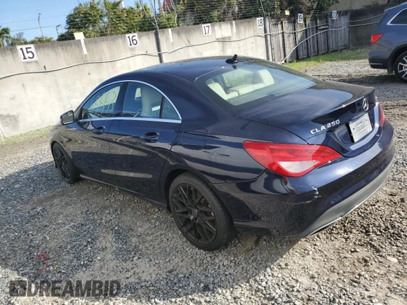 2018 Mercedes-Benz CLA 250 with VIN WDDSJ4GB7JN585206, listed as a Copart auction lot 81092953 with 65,553 mi miles and . Bid and sale history available at DreamBid. Image 2.