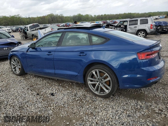 2019 Audi A5 Sportback Premium Plus с VIN WAUENDF55KA008896, выставлен на аукционе Copart как лот 51365595 с пробегом 123 770 миль миль и Списание • Salvage title. История ставок и продаж доступна на DreamBid. Изображение 2.