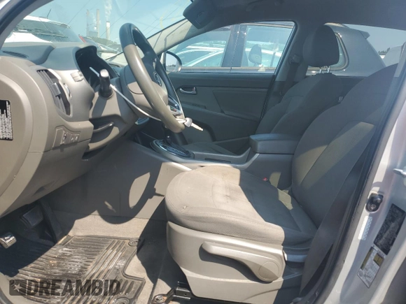 2011 Kia Sportage with VIN KNDPB3A26B7044153, listed as a Copart auction lot 59281175 with Not provided miles and Salvage title. Bid and sale history available at DreamBid. Image 7.