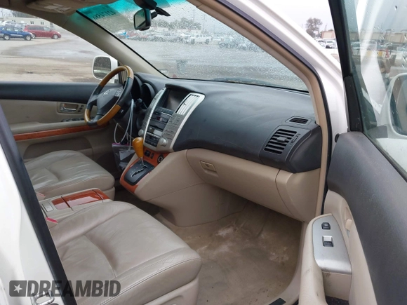 2007 Lexus RX 400h with VIN JTJGW31UX72001443, listed as a IAAI auction lot 42174586 with 191,431 mi miles and . Bid and sale history available at DreamBid. Image 5.