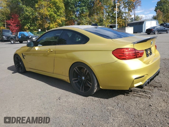 2015 BMW M4 with VIN WBS3R9C55FK330009, listed as a Copart auction lot 75865514 with 42,071 mi miles and Clean Title. Bid and sale history available at carsss.com. Image 2.