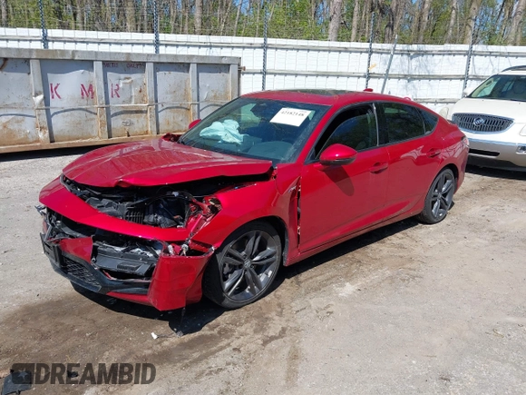 2024 Acura Integra Technology z VIN 19UDE4H65RA026864, wystawiony jako IAAI lot #42182148 z przebiegiem 6 253 mil mil oraz . Historia ofert i sprzedaży dostępna na DreamBid. Obrazek 17.