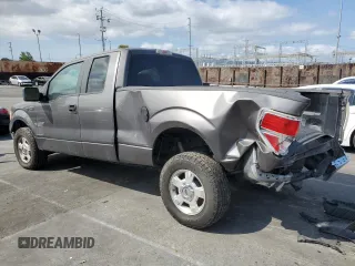 2009 Ford F-150 STX with VIN 1FTRX128X9KB12348, listed as a Copart auction lot 51002435 with 349,277 mi miles and Salvage Title. Bid and sale history available at carsss.com. Image 2.