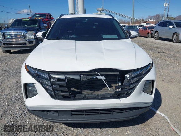 2023 Hyundai Tucson SEL with VIN 5NMJFCAE3PH261633, listed as a IAAI auction lot 41795265 with 39,374 mi miles and . Bid and sale history available at DreamBid. Image 12.