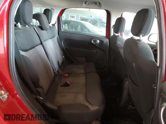 2017 FIAT 500L Pop with VIN ZFBCFAAH8HZ040083, listed as a Copart auction lot 64787284 with 108,564 mi miles and Clean title. Bid and sale history available at DreamBid. Image 10.