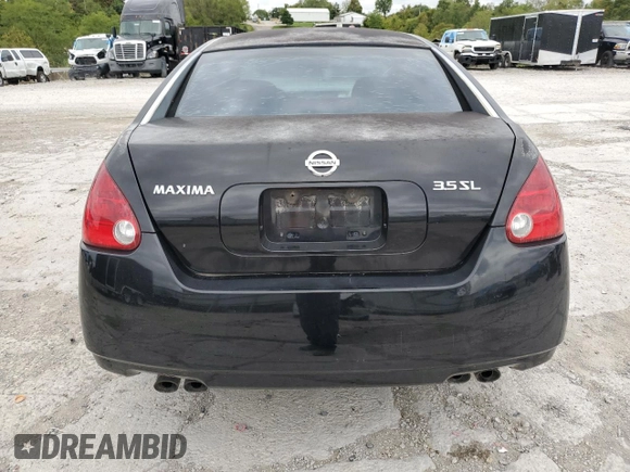 2004 Nissan Maxima SL with VIN 1N4BA41EX4C814349, listed as a Copart auction lot 72946174 with 183,857 mi miles and Salvage Title. Bid and sale history available at carsss.com. Image 6.