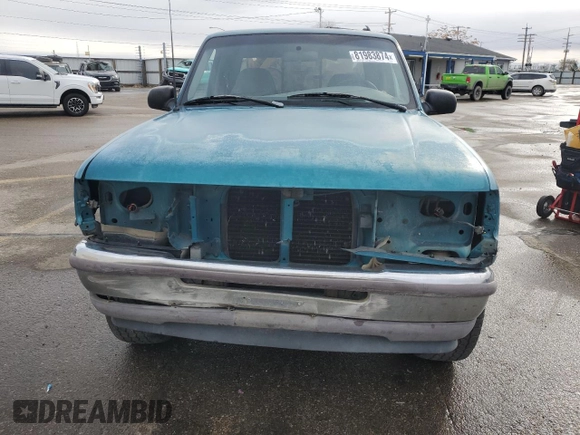 1995 Ford Ranger XLT with VIN 1FTDR15X0SPA35845, listed as a Copart auction lot 81983874 with 214,785 mi miles and Salvage Title. Bid and sale history available at DreamBid. Image 5.