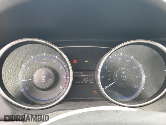 2012 Hyundai Sonata SE z VIN 5NPEC4AC5CH452515, wystawiony jako Copart lot #60095885 z przebiegiem 269 241 mil mil oraz Szkoda całkowita • Salvage title. Historia ofert i sprzedaży dostępna na DreamBid. Obrazek 9.
