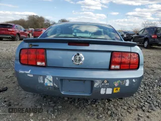 2007 Ford Mustang Deluxe with VIN 1ZVFT80N075264020, listed as a Copart auction lot 50575815 with 99,728 mi miles and Salvage Title. Bid and sale history available at carsss.com. Image 6.