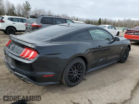 2019 Ford Mustang EcoBoost с VIN 1FA6P8TH2K5102546, выставлен на аукционе Copart как лот 52321735 с пробегом 90 127 миль миль и Списание • Salvage title. История ставок и продаж доступна на DreamBid. Изображение 3.
