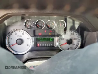 2008 Ford F-350 XL with VIN 1FTWW31R48EE60591, listed as a Copart auction lot 61618795 with 183,968 mi miles and Salvage title. Bid and sale history available at DreamBid. Image 9.